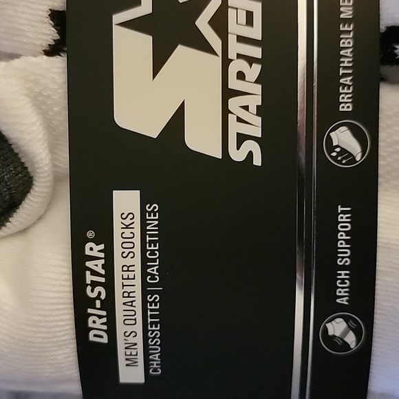 Starter mens casual crew socks - Picture 2 of 4